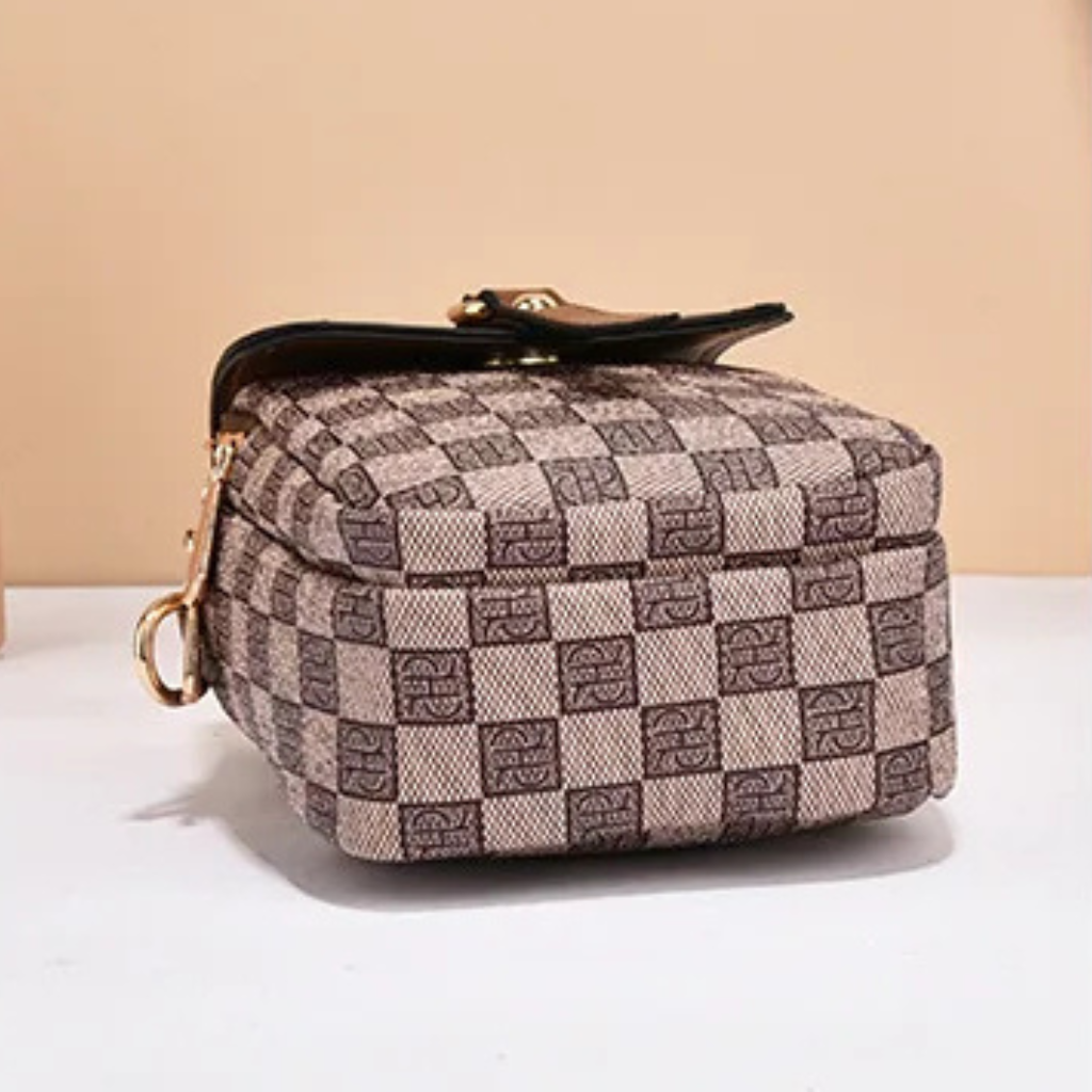 Sac téléphone en cuir souple