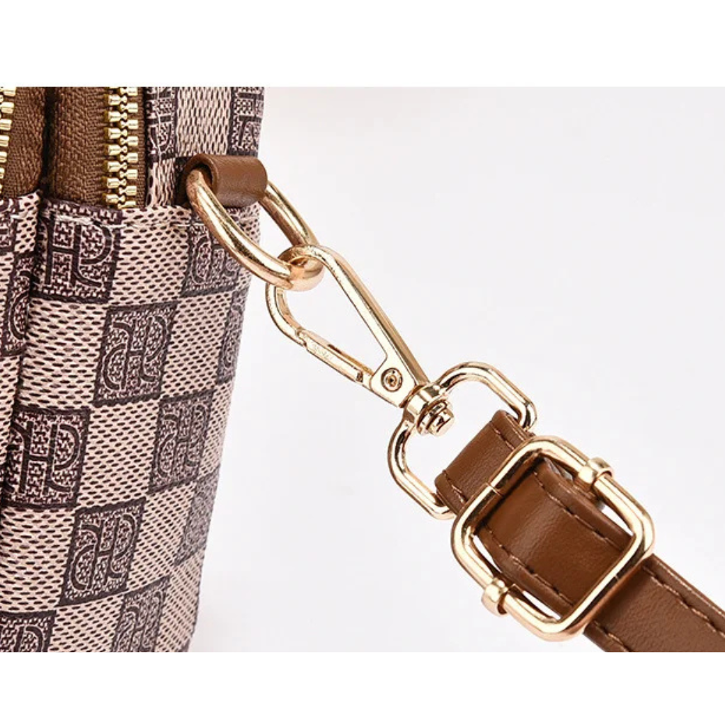 Sac téléphone en cuir souple