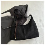 Sac en cuir suédé grande capacité