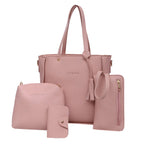 Lot de 4 sacs fourre-tout en cuir PU