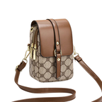 Sac téléphone en cuir souple