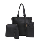 Lot de 4 sacs fourre-tout en cuir PU