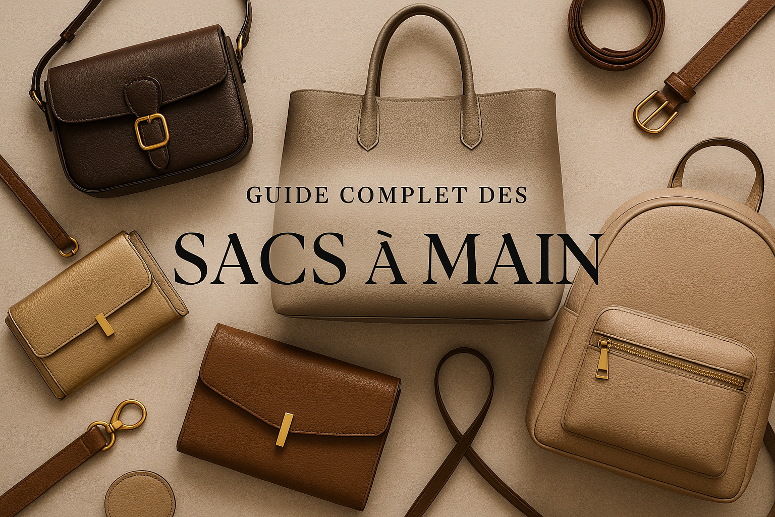 Image de couverture du blog sur les sacs à main
